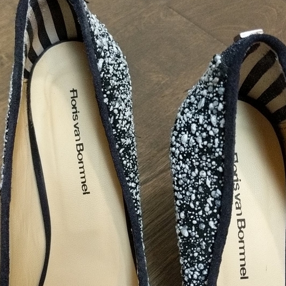 Floris Van Bommel Luxury Splatter Print Pumps - Picture 11 of 11